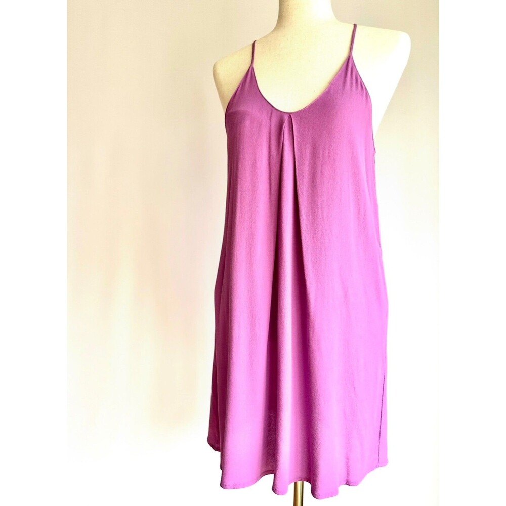 Bishop & Young Lavender Sleeveless Racer Back Mini Dress Size XS